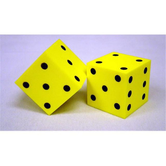 Koplow Games Kop11694 dés en Mousse 2 Points Ensemble de 2