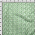 thumbnail image 4 of oneOone Cotton Silk Light Green Fabric Florals Sewing Craft Projects Fabric Prints By Yard 42 Inch Wide, 4 of 4