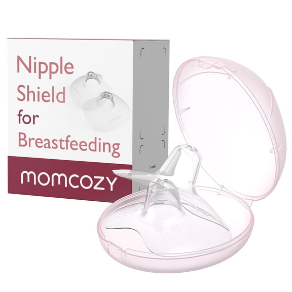 Momcozy Boucliers de Mamelon de Contact pour l'Allaitement, Ultra-Minces et Ultra Doux