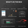 thumbnail image 3 of Refurbished NEXPOW NEXPOW-WP6-QDDY-US/WAL Jump Starter with Air Compressor, 3500A Car Battery Jump Starter with 160PSI Digital Tire Inflator, 12V Battery Jump Pack,PD 60W Fast Charging, 3 of 7