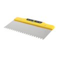 thumbnail image 4 of DOLITY Truelle pour Cloison Sèche Mastic Outil à Main pour Cloison Sèche Plancher Carrelage Spatule Crantée Truelle en Acier 250mm, 4 of 9