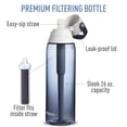 thumbnail image 3 of Brita Premium Filtering Water Bottle with Filter BPA-Free, Sapphire, 768 mL with BONUS 2 Pack filters, 3 of 5