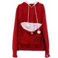thumbnail image 1 of Chandails à Capuchon pour Amoureux des Chats (winered, TG), 1 of 10