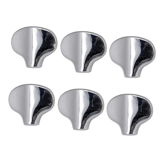 6pcs / Set Pièces de Rechange Têtes de Machine Boutons de Réglage Chevilles Bouton pour Guitare, 20mm