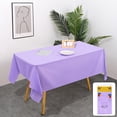 thumbnail image 1 of EGNMCR Disposable Tablecloths Solid Color Party No Wash Tablecloths Padded Table For Parties Picnics And Events 54x108 Inches Disposable tablecloths, 1 of 6