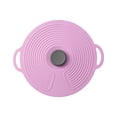 thumbnail image 1 of 1 Pack Couvercle Alimentaire en Silicone, Couvercle de Pot Extensible, Scellage Antidérapant pour Réfrigérateur et Cuisine, Couvercle Réutilisable Fraîcheur, Résistant à la Chaleur, Lavable au Lave-Vaisselle, Ajustement Universel, Prévention des Éclaboussures, Nettoyage Facile, 1 of 3