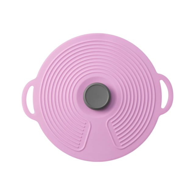 1 Pack Couvercle Alimentaire en Silicone, Couvercle de Pot Extensible, Scellage Antidérapant pour Réfrigérateur et Cuisine, Couvercle Réutilisable Fraîcheur, Résistant à la Chaleur, Lavable au Lave-Vaisselle, Ajustement Universel, Prévention des Éclaboussures, Nettoyage Facile