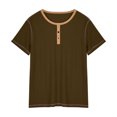 thumbnail image 4 of Birdeem T-Shirt à Manches Courtes à Col Rond pour Hommes Européens et Américains, Slim, Sport, 4 of 12
