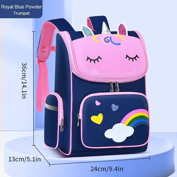 Shoulder Backpacks for Boys and Girls with Cute Unicorn Back To School Oxford Fabric Backpacks Shoulder Bag Cartoon Unicorn Book