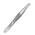 thumbnail image 1 of Precise Eyebrow Grooming For Shaping And Trimming Gentle Stainless Tweezer And Brush Comb For Everyday Makeup Prep, 1 of 2