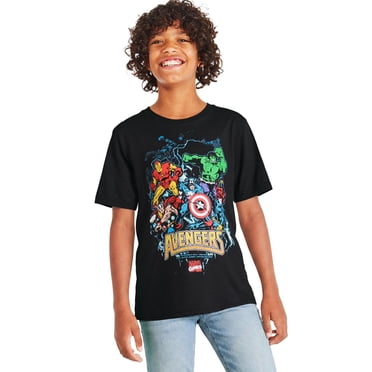 Marvel Boys' The Avengers Graphic T-Shirt