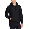 thumbnail image 5 of Hanes Mens ComfortBlend EcoSmart Pullover Hoodie Sweatshirt, M, Black, 5 of 5