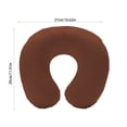 thumbnail image 3 of Cagogo under $5 Travel Neck Pillows, Inflatable Travel Neck Pillow, PVC U-Shape Air Pillow, Portable Camping Sleep Pillow, Airplane Neck Support Pillow, Outdoor Nap Pillow for Travel, 3 of 6