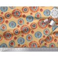 thumbnail image 2 of Soimoi polyester Crepe Fabric Brush Stroke Abstract Print Fabric by the Yard 42 Inch Wide, 2 of 3
