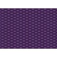 thumbnail image 1 of Ahgly Tapis Rectangulaire Lavable en Machine Intérieur Transitionnel Violet Profond, 4 Pieds x 6 Pieds, 1 of 7