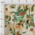 thumbnail image 2 of oneOone Rayon Green Fabric Abstract Ink Texture Craft Projects Decor Fabric Printed By The Yard 56 Inch Wide, 2 of 5