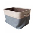thumbnail image 2 of Bacs de Rangement Grands Paniers à Linge en Toile Contenants de Rangement avec Poignées, 2 of 6