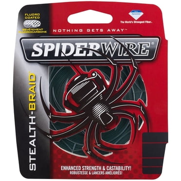 Spiderwire Stealth 20lb 125 Yd Moss Green