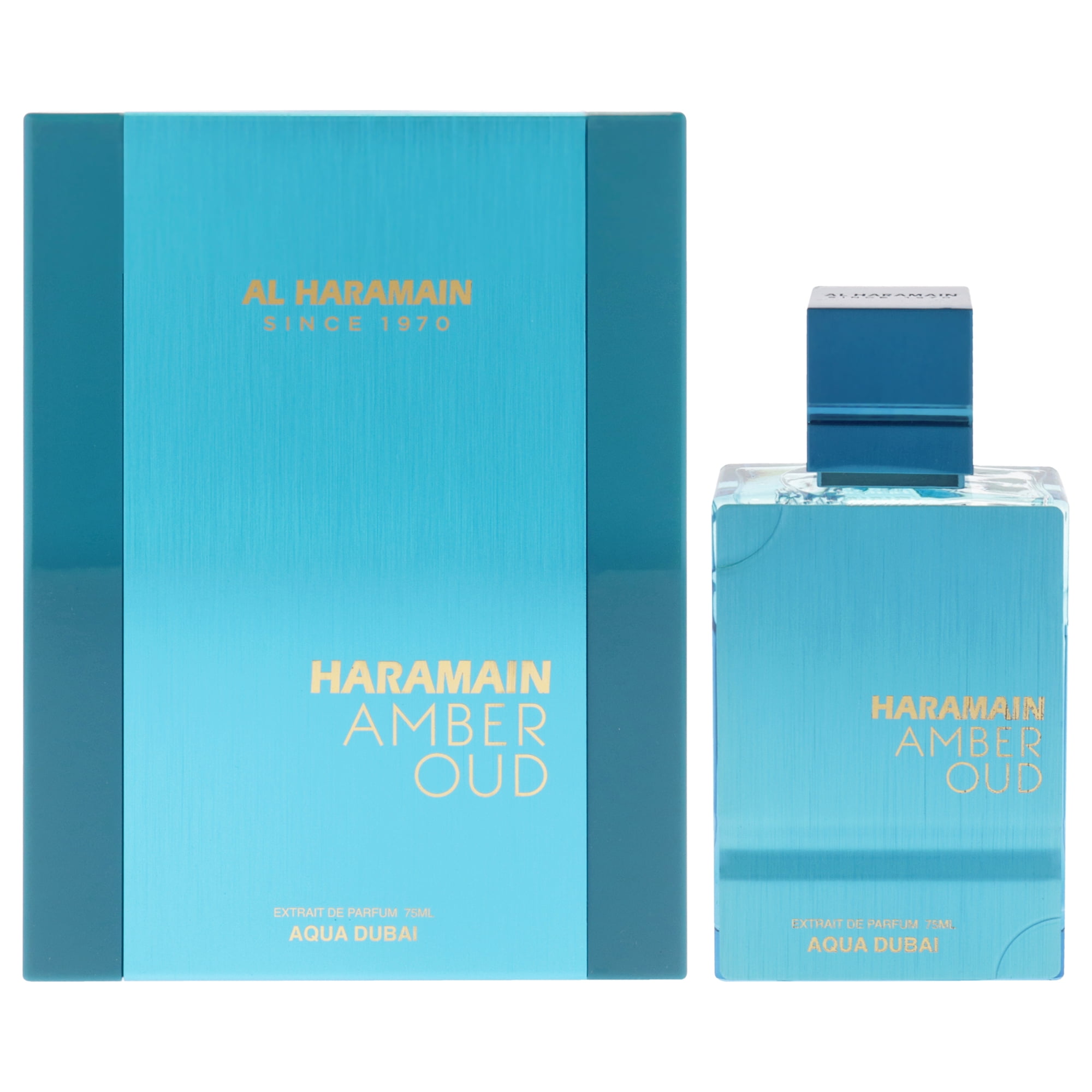 香水(ユニセックス) Al Haramain Aqua Dubai 75ml Amber Oud - Aqua Dubai Edition By Al Haramain For Unisex - 2.53 Oz