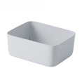 thumbnail image 1 of Stackable White Organizer Bins Clothes Storage Baskets for Household Storage Organization, 1 of 4