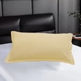 thumbnail image 4 of SnowVibe Solid Color Pillowcase - Polyester Sleep Pillowcase, Good for Sleeping, Soft and Breathable Sleep Pillowcase, 5 Colors, 18.90x29.13 Inch for Bedroom and Home Use, 4 of 6