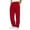 Red, variant on RXIRUCGD Mens Fashion Joggers Sports Pants - Cotton Pants Sweatpants Trousers Mens Long Pants, Dark Gray, Size: L