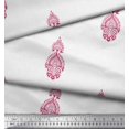 thumbnail image 3 of Soimoi Cotton Cambric Fabric Floral Block Fabric Prints by Yard 56 Inch Wide, 3 of 3