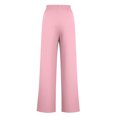 thumbnail image 3 of Pants for Women, Womens Fashionable Striped Printed Drawstring Wide Leg Pants, 3 of 4
