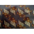 thumbnail image 4 of oneOone Cotton Silk Fabric Leaves Block Print Fabric By Yard 42 Inch Wide, 4 of 4