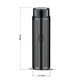 thumbnail image 4 of Mini Electric Shaver Portable USB Rechargeable Men’s Grooming Kit with LED Display & Double Foil Head, 4 of 8
