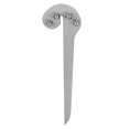 thumbnail image 2 of Center Gauge, Center Finder Gauge, Wookworking Portable Stainless Steel For Angle Marking Metal Machining Marking Supplies Wookworking Ruler, 2 of 8