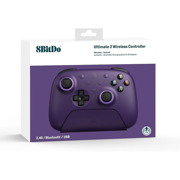 8BitDo Ultimate 2 Wireless Controller for Windows & Android with