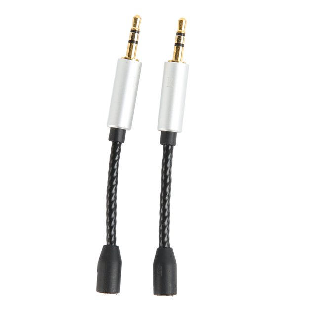 For MMCX To 2.5mm Adapter Cable, Female To Male Plug And Play Headphone Adapter Extension Cord Stable For Headset