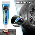 thumbnail image 2 of Colle de Réparation de Pneus, 30 ml Colle Liquide de Réparation de Pneus Colles Fortes, Collage Adhésif Fort en Caoutchouc pour Crevaison de Paroi Latérale Super Colle Instantanée pour Voiture Tout-Terrain Moto Camion Tracteur I3F5, 2 of 8