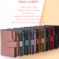 thumbnail image 1 of pitrice Fashion Women Wallets Solid Color PU Short Design Card Holder Zipper Hasp Purse Simple Style Handbag Coin Keys Bag Gray, 1 of 9