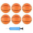 thumbnail image 1 of Mini Basketball PVC Kids Indoor/Outdoor Activities 7Pcs 3.9in, 1 of 8