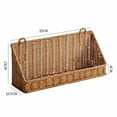 thumbnail image 3 of Wicker Wall Mount Storage for Kitchen Organizing Fresh Produce Like Fruits Vegetables Onions Potatoes in Pantry Cabinet Counter, 3 of 7
