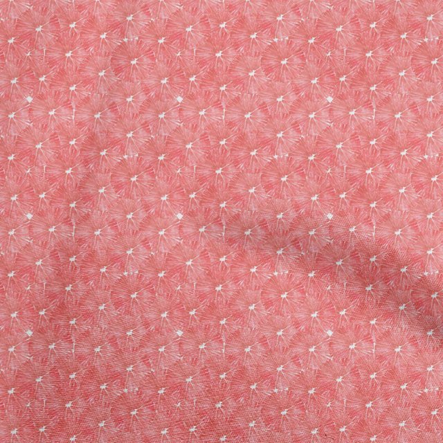 oneOone Tissu Tabby en Soie Rouge Matériel de Robe Aquarelle Tissu Imprimé Tissu au Mètre 42 Pouces de Large