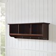thumbnail image 2 of CROSLEY Brennan Storage Shelf Mahogany, 2 of 5