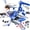 bluecolor, variant on Toddler Boy Toys Airplane Engineering Toys Multiple Themes of Airplane Toys with Lights & Realistic Sound Effects Kids Favorite Christmas Gifts for Kids