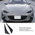 thumbnail image 4 of 2 Pcs Front Bumper Side Spoiler Sporty Look Increase Stability Car Front Bumper Splitter Replacement for Miata ND 2016 Onwards, 4 of 7