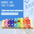 thumbnail image 2 of XZNGL Wooden Percussion Octave Early Education Xylophone Musical Toy for Infants, 2 of 9
