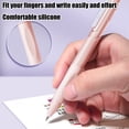thumbnail image 4 of RRJ 5 Pack Retractable Ballpoint Pens, Quick Drying 0.5mm Black Ink Pens, Smooth Writing Pens for Study Exams Office Home, Large Capacity 5ml Ink Pens, Click Button Pens for Study Professionals, 4 of 6