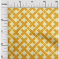 thumbnail image 2 of oneOone Velvet Mustard Yellow Fabric Check Sewing Craft Projects Fabric Prints By Yard 58 Inch Wide, 2 of 4