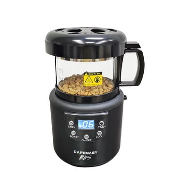 FixtureDisplays® Automatic Coffee Bean Roaster 7.5 X 6 X 10.6" 4.5 lbs, 3 Scoops 100 grams 15769