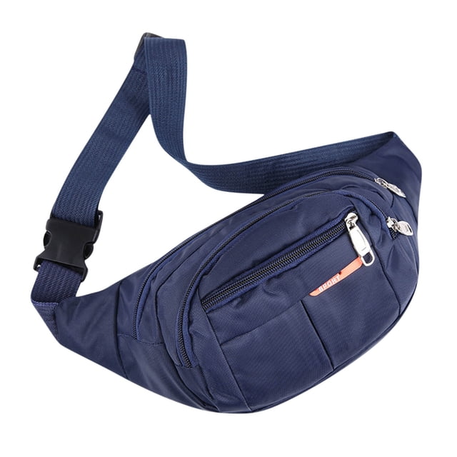 Pompotops Sac Banane de Sport en Toile pour Homme, Mode Décontractée, Grande Capacité de Rangement, Liquidation