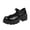 Black, variant on British Shoes Women Mary Janes Vintage Girls Students High Heel Cosplay Shoes