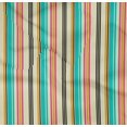 thumbnail image 3 of oneOone Organic Cotton Poplin Twill Fabric Multicolor Stripe Print Sewing Fabric BTY 42 Inch Wide, 3 of 3