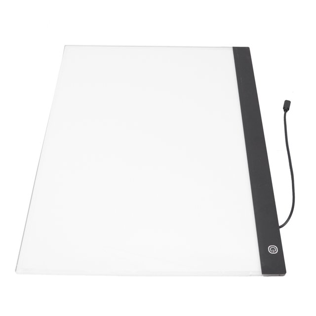 Painting Light Board, Smart Touch A3 Stepless Dimming Light Board Eye LED Acrylic for Calligraphy Sketch