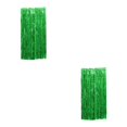 thumbnail image 3 of maskred Non-toxic Foil Fringe Curtain Exquisite Craft And Multiple Colors Green 3*1m 2Set, 3 of 5